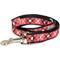 Show in main carousel: The Worthy Dog Bias Plaid Dog Leash, Red, Large: 5-ft long, 1-in wide slide 1 of 2