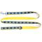 Show in main carousel: The Worthy Dog Cheers! Dog Leash, Blue, Large: 5-ft long, 1-in wide slide 4 of 6