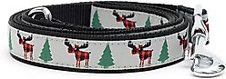 The Worthy Dog Buffalo Moose Dog Leash, Gray, Small: 5-ft long, 5/8-in wide