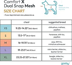 Gooby Comfort X Dual Snap Mesh Dog Harness, Watermelon, Medium: 16 to 19.75-in chest slide 2 of 7