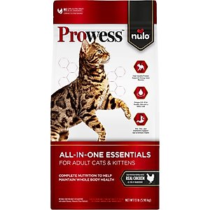 Nulo Prowess All-in-One Essentials Adult & Kitten Dry Cat Food, 13-lb bag