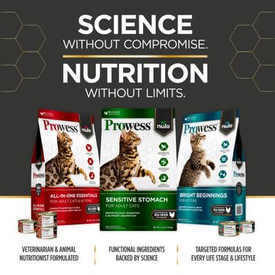 Show full view: Nulo Prowess All-in-One Essentials Adult & Kitten Dry Cat Food, 6-lb bag slide 3 of 12