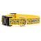 Show in main carousel: The Worthy Dog Sunflowers Dog Collar, Blue, Small: 8 to 14-in neck, 5/8-in wide slide 2 of 4