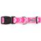 Show in main carousel: The Worthy Dog Ombre Dog Collar, Pink, Medium: 11 to 17-in neck, 1-in wide slide 3 of 3