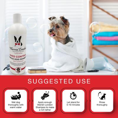 Show full view: Warren London Shed Control Dog Shampoo, 1-gal slide 4 of 6