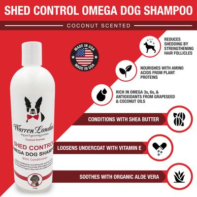 Show full view: Warren London Shed Control Dog Shampoo, 1-gal slide 2 of 6