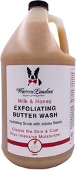 Warren London Exfoliating Butter Wash Milk & Honey Dog Shampoo, 1-gal