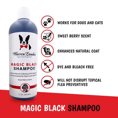 Show full view: Warren London Magic Black Dog Shampoo, 1-gal slide 2 of 9