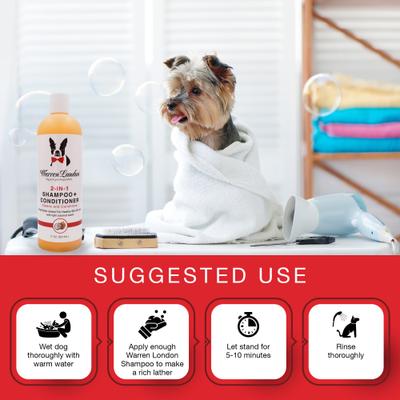 Show full view: Warren London 2-in-1 Coconut Scented Dog Shampoo + Conditioner, 1-gal slide 5 of 7