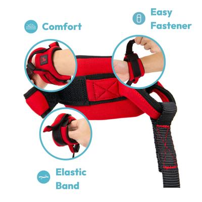 Show full view: Gooby Neoprene Wrist Band Dog Leash, Pink, 6-ft slide 4 of 4