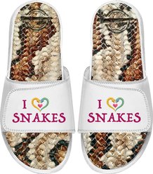ISlide Valentine's Day I Love Snakes Gel Slides, M14 / W15