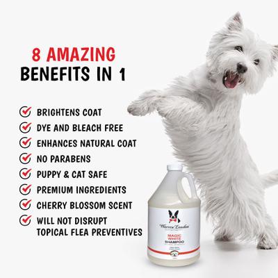 Show full view: Warren London Magic White Cherry Scented Brightening Dog Shampoo, 1-gal slide 3 of 9