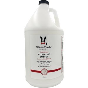 Warren London Unscented Hydrating Butter Leave In Dog Conditioner, 1-gal