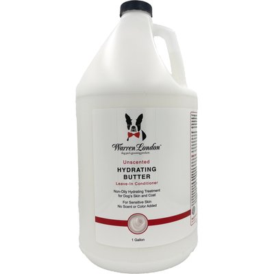 Warren London Warren London Unscented Hydrating Butter Leave In Dog Conditioner, 1-gal