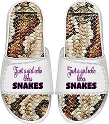 ISlide Just a Girl Who Loves Snakes Gel Slides, M14 / W15