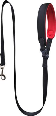 Show full view: Gooby Escape Free Sport Dog Leash, Black, 4-ft slide 2 of 4