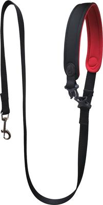 Show full view: Gooby Escape Free Sport Dog Leash, Black, 4-ft slide 3 of 4