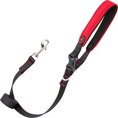 Gooby Gooby Escape Free Sport Dog Leash, Red, 4-ft long, 3/4-in wide