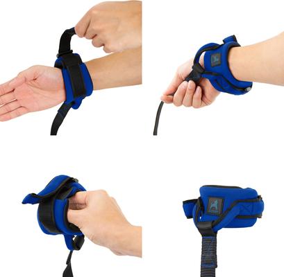 Show full view: Gooby Neoprene Wrist Band Dog Leash, Blue, 6-ft slide 2 of 4