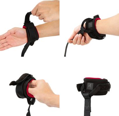 Show full view: Gooby Neoprene Wrist Band Dog Leash, Black, 6-ft slide 3 of 5