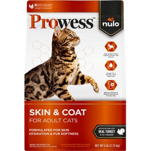 Nulo Prowess Skin & Coat Adult Dry Cat Food, 6-lb bag