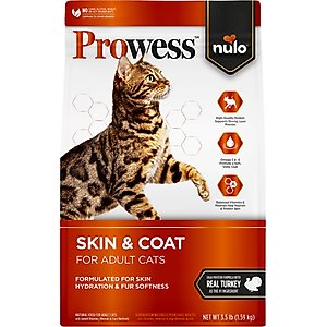 Nulo Prowess Skin & Coat Adult Dry Cat Food, 3.5-lb bag
