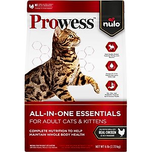 Nulo Prowess All-in-One Essentials Adult & Kitten Dry Cat Food, 6-lb bag