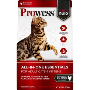 Nulo Prowess All-in-One Essentials Adult & Kitten Dry Cat Food, 3.5-lb bag