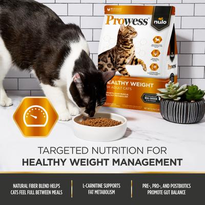 Show full view: Nulo Prowess Healthy Weight Adult Dry Cat Food, 3.5-lb bag slide 4 of 12