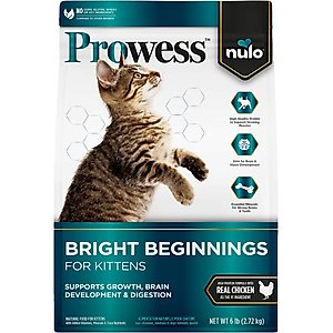 Nulo Prowess Bright Beginnings Kitten Dry Cat Food, 6-lb bag