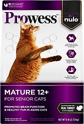 Nulo Prowess Mature 12+ Senior Dry Cat Food, 6-lb bag