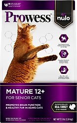 Nulo Prowess Mature 12+ Senior Dry Cat Food, 3.5-lb bag