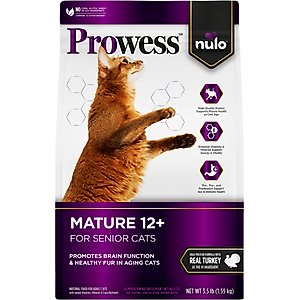Nulo Prowess Mature 12+ Senior Dry Cat Food, 3.5-lb bag