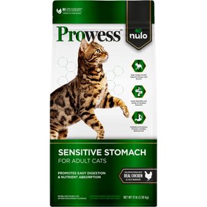 Nulo Prowess Sensitive Stomach Adult Dry Cat Food, 13-lb bag