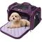 Show in main carousel: EliteField Deluxe Soft-Sided Airline-Approved Dog & Cat Carrier Bag, Purple, 20-in slide 1 of 8
