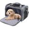 Show in main carousel: EliteField Deluxe Soft-Sided Airline-Approved Dog & Cat Carrier Bag, Gray, 18-in slide 1 of 9
