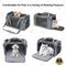 Show in main carousel: EliteField Deluxe Soft-Sided Airline-Approved Dog & Cat Carrier Bag, Gray, 18-in slide 3 of 9