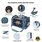 Show in main carousel: EliteField Deluxe Soft-Sided Airline-Approved Dog & Cat Carrier Bag, Blue Gray, 18-in slide 6 of 9