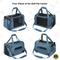 Show in main carousel: EliteField Deluxe Soft-Sided Airline-Approved Dog & Cat Carrier Bag, Blue Gray, 18-in slide 5 of 9