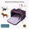 Show in main carousel: EliteField Deluxe Soft-Sided Airline-Approved Dog & Cat Carrier Bag, Purple, 18-in slide 6 of 8