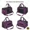 Show in main carousel: EliteField Deluxe Soft-Sided Airline-Approved Dog & Cat Carrier Bag, Purple, 20-in slide 4 of 8