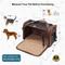 Show in main carousel: EliteField Deluxe Soft-Sided Airline-Approved Dog & Cat Carrier Bag, Brown, 18-in slide 7 of 9