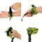 Show in main carousel: Gooby Mesh Hands-Free Wrist Band Dog Leash, Green, Regular: 6-ft long, 3/4-in wide slide 2 of 4