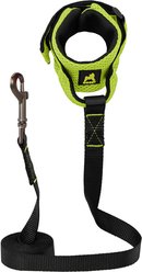 Gooby Mesh Hands-Free Wrist Band Dog Leash, Green, Regular: 6-ft long, 3/4-in wide