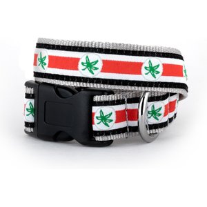 The License House Ohio State Helmet Decal Collar, Multicolored, Small: 8 to 14-in neck, 5/8-in wide
