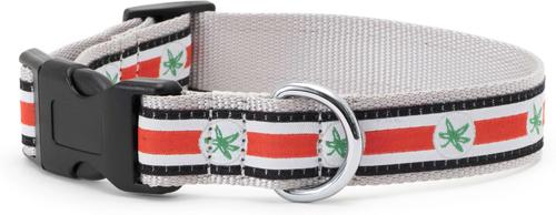 Show full view: The License House Ohio State Helmet Decal Collar, Multicolored, Medium: 11 to 17-in neck, 1-in wide slide 2 of 3