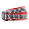 Show in main carousel: The Worthy Dog Houndstooth Dog Collar, Black, X-Large: 17 to 23-in neck, 1-in wide slide 1 of 3
