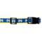 Show in main carousel: The Worthy Dog Cheers! Dog Collar, Blue, Medium: 11 to 17-in neck, 1-in wide slide 2 of 6