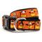 Show in main carousel: The Worthy Dog Candy Corn Ghouls Dog Collar, Orange, Small: 8 to 14-in neck, 5/8-in wide slide 1 of 3