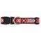 Show in main carousel: The Worthy Dog Bias Plaid Dog Collar, Red, X-Large: 17 to 23-in neck, 1-in wide slide 3 of 4